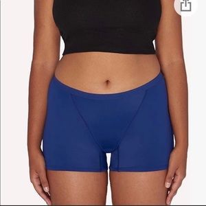 Think Womens Period panties, Heavy boyshort-Navy; new with tags, size Large